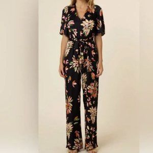 FRNCH Silky Jumpsuit - Medium w/Belt